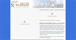 Desktop Screenshot of kurwarubber.in